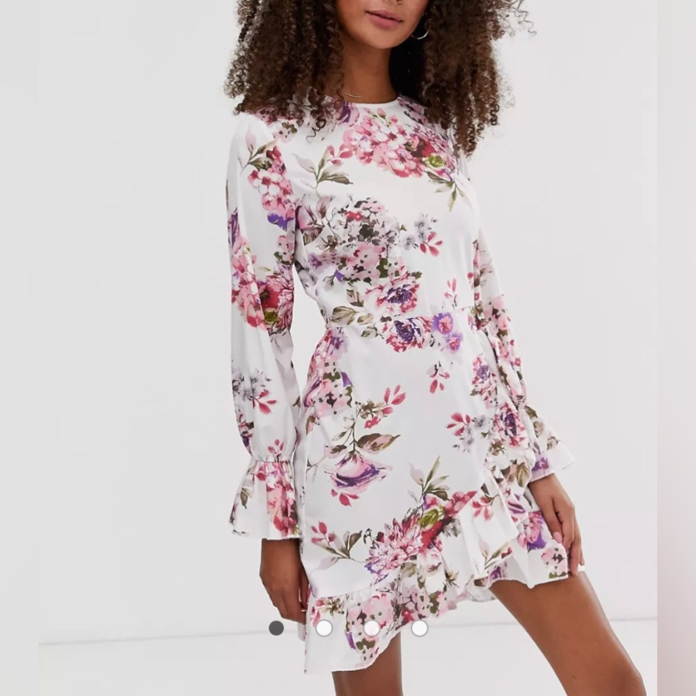 Asos Parisian Rose Mini Dress NWT US 4/UK 8